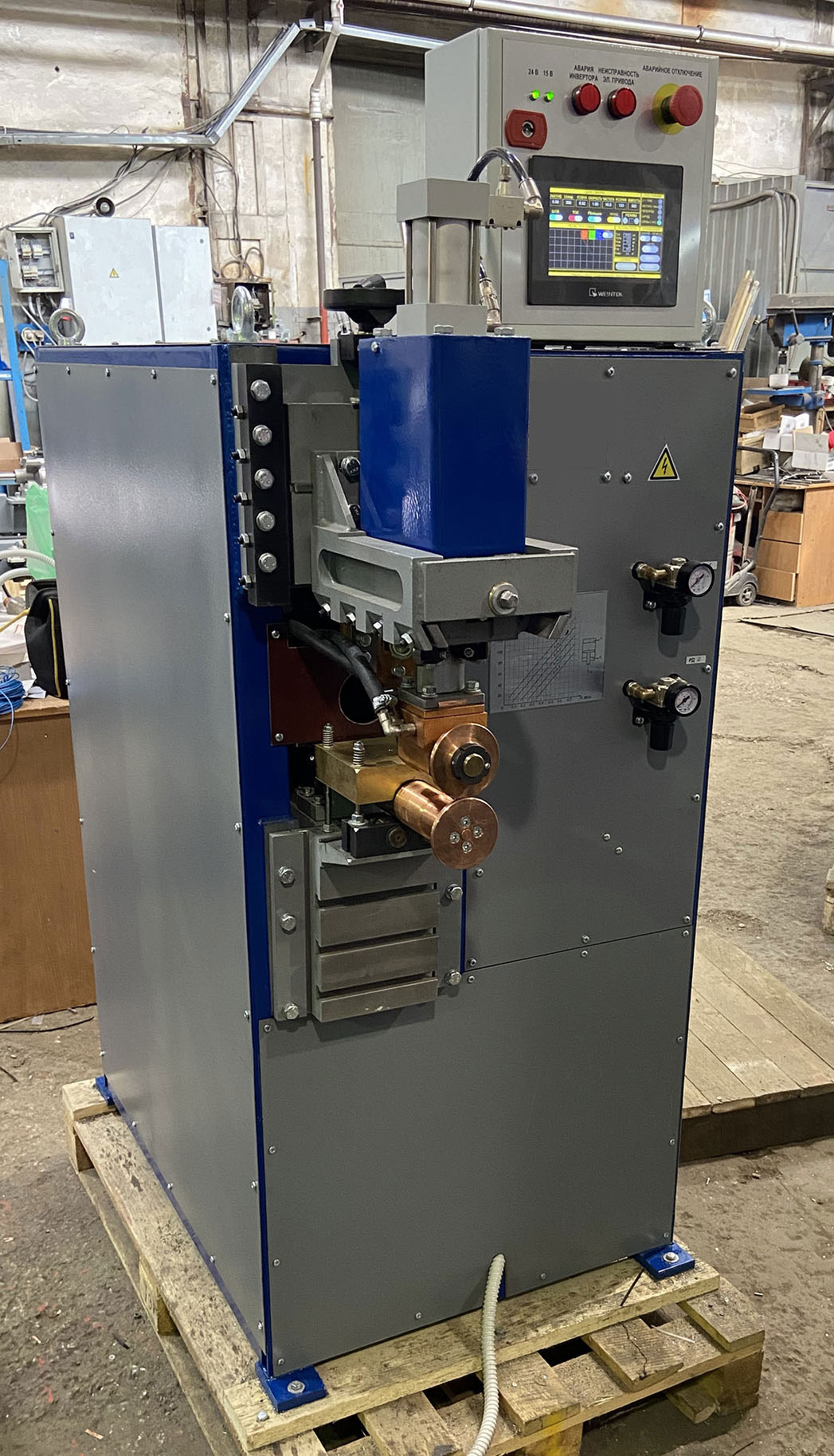 Машина шовной конденсаторной сварки МШК-2002ЭК