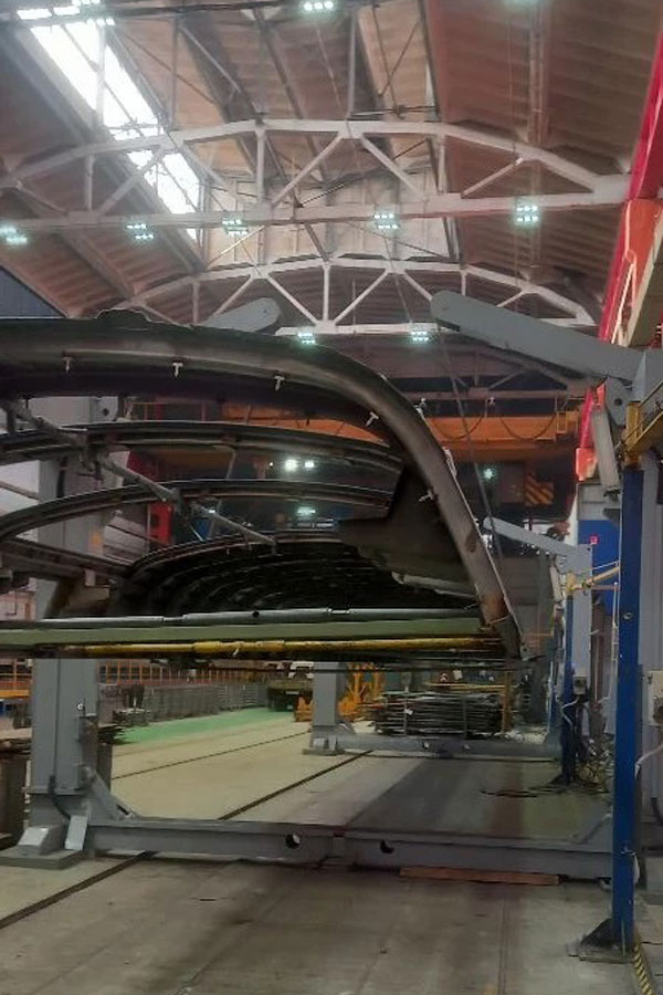 Двухстоечный цепной кантователь КЦ-38-4/2Р