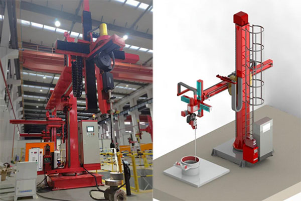 Установка для автоматической наплавки (TIG) горячей проволокой
