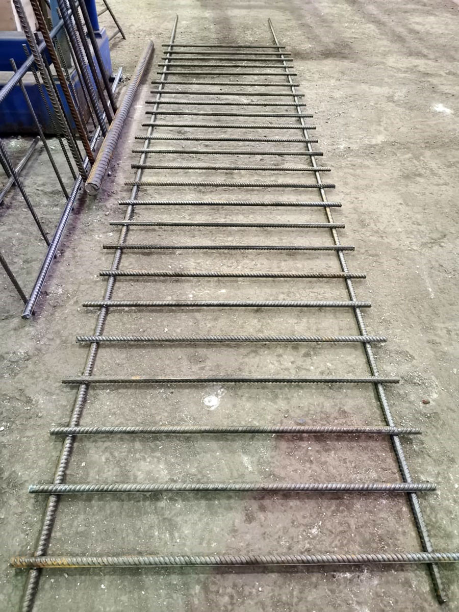 Машина для сварки двухветвевых тяжелых арматурных каркасов МТМ-500К1-1