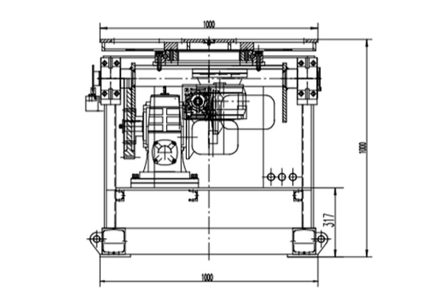 HBL-06 сварочный позиционер с трехкулачковым зажимным патроном