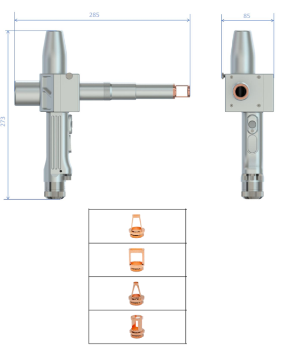Лазерная сварочная головка SUP 27S