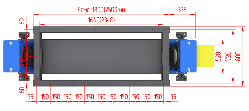Габаритный чертеж 3
