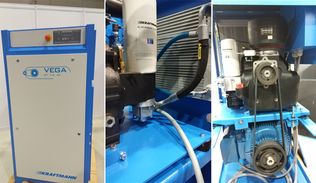 Новая линейка компрессоров KRAFTMANN VEGA CF