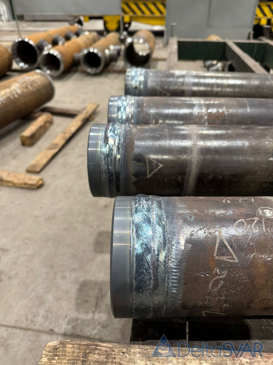 Обеспечение производства установкой для сварки и наплавки валов