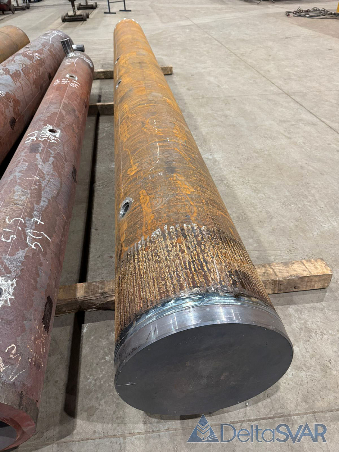 Обеспечение производства установкой для сварки и наплавки валов