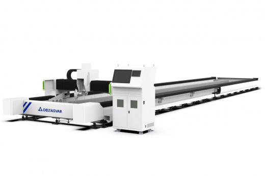 DS-8040HХ 20кВт 3D — оптоволоконный лазерный станок для резки листового проката