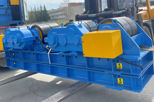 Роликовые опоры DSK120P с полиуретановыми роликами