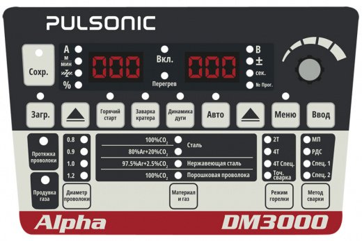 Панель управления Pulsonic ALPHA DM3000SF