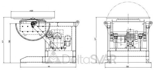 DSP-50-1500 сварочный позиционер