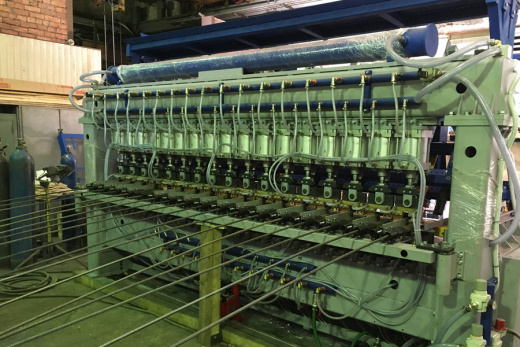 Машина для многоэлектродной сварки арматурных сеток МТМ-3300К1