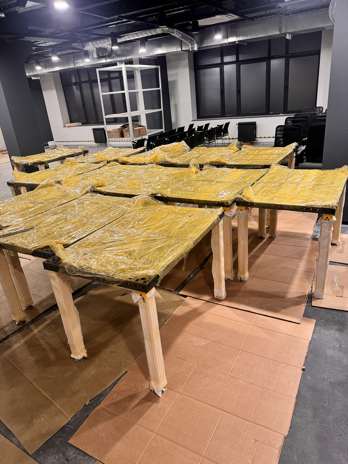 Поставка сборочно-сварочных столов в учебные мастерские